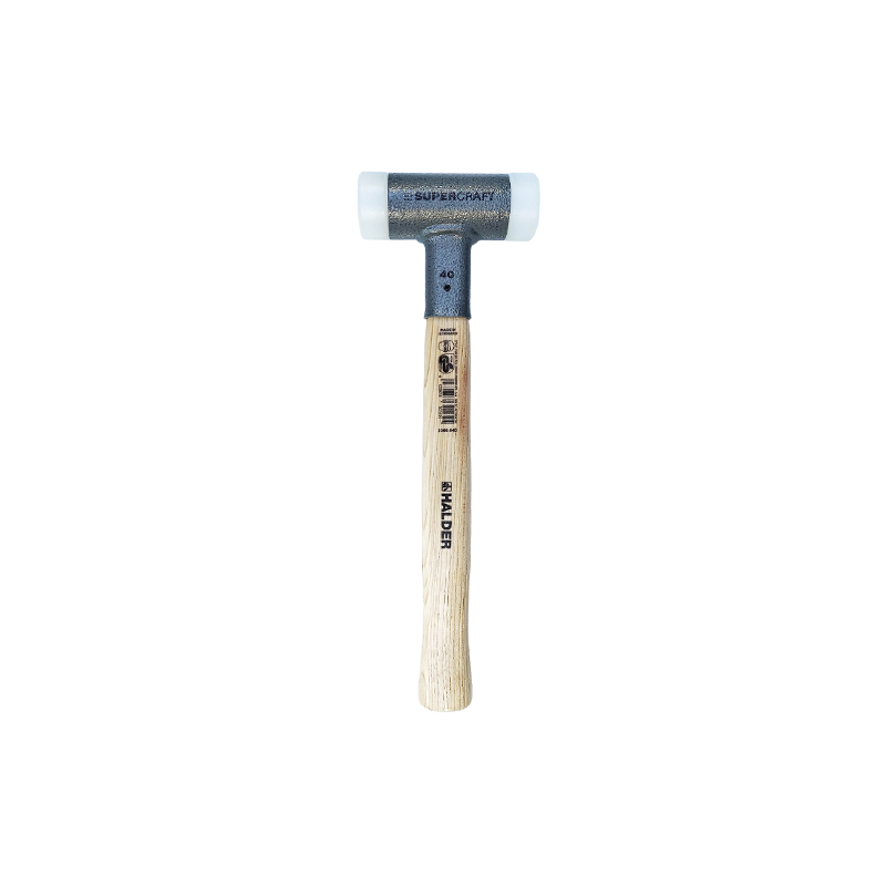 HALDER DEAD BLOW SOFT FACED HAMMER - ROUNDED INSERTS - Image 2